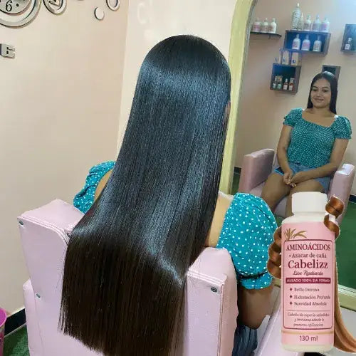 Cabello liso con Cabelizz